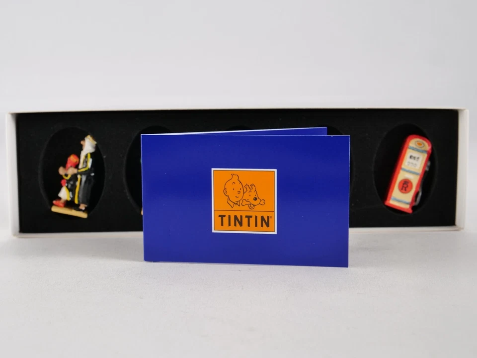 Pixi Moulinsart n° 46238 TINTIN  Mini-série figurines album OR NOIR en boite - Photo 2/4