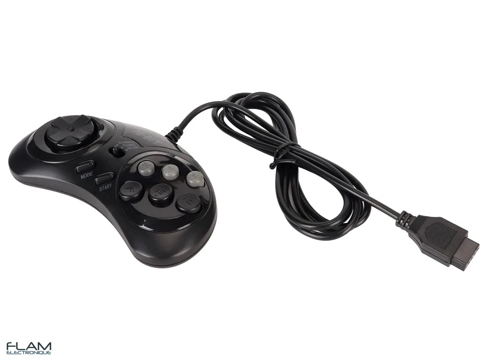 NEUF Manette avec AUTO FIRE controller (NEW) for Sega Megadrive with TURBO FIRE - Image 2 of 4
