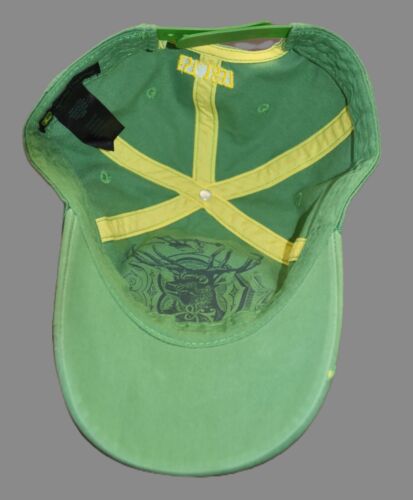 JOHN DEERE Licensed Green Trademark Cap Official Embroidered Logo Baseball Hat - Picture 7 of 7