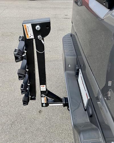 MAXXHAUL Portabici Da Attacco Per 4 Bici - Per Auto, SUV E Camion, Capacità 68 Kg - Foto 7