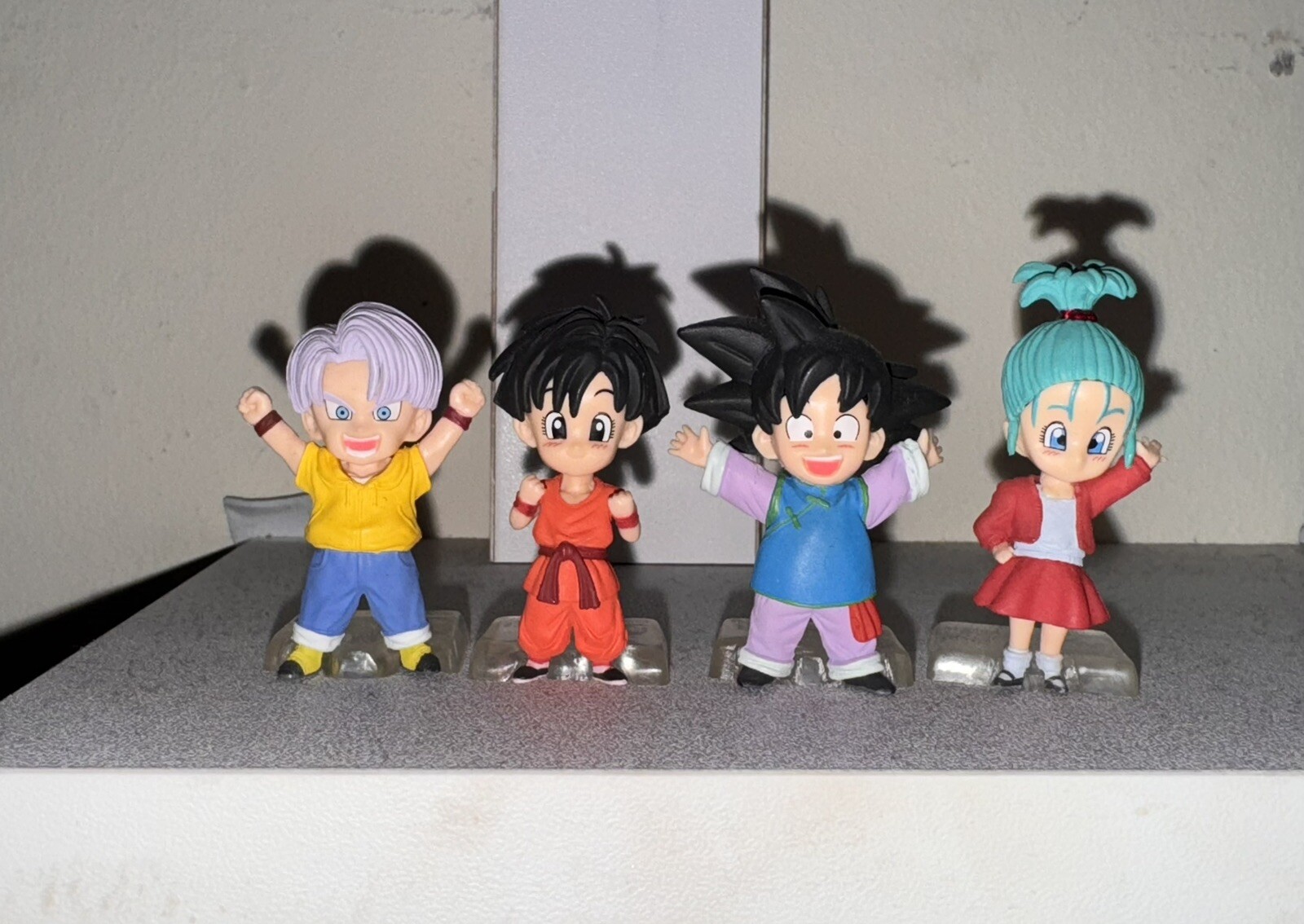 Juego de figuras infantiles Dragon Ball Adverge Trunks Goten Pan & Bulla