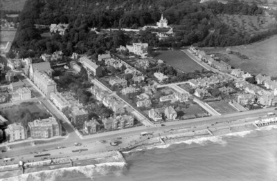 Albert Road and environs Bognor Regis 1926 England OLD PHOTO