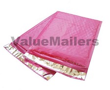 50 000 PINK Poly Bubble Mailers Envelopes Bags 4x8 Extra Wide Bag 4" x 8"
