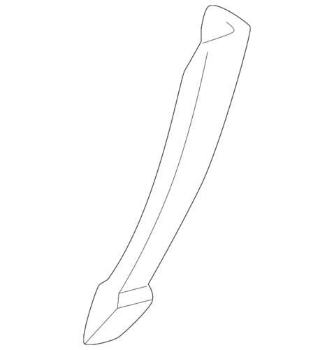 Moldura lateral del cuerpo para Lexus (N/P 75652-48010-B0)
