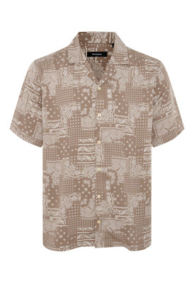 Matinique Men's MAklampo Shirt, Walnut, XXL