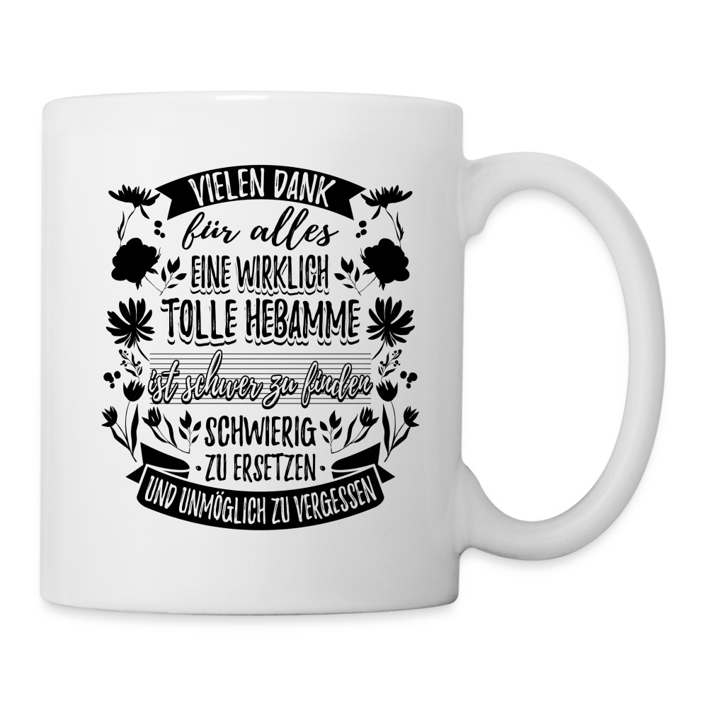 Vielen Dank Für Alles Hebamme Tasse Geburt Hebammen Geschenk Becher