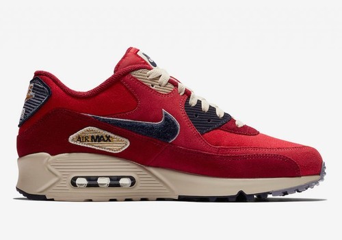 nike air max 90 premium se red