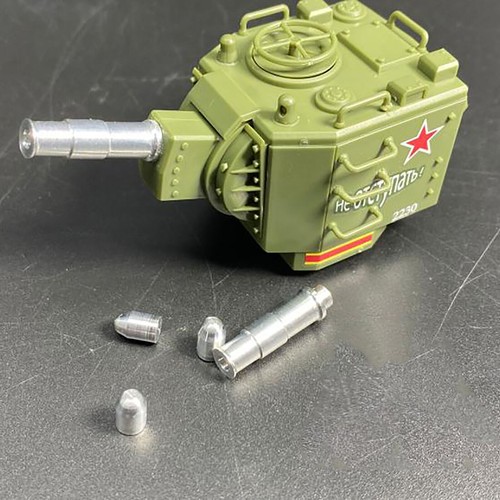 Q Edition KV-2 Metal Barrel Shell Kits DIY for Meng WWT-004 Tank Model ...