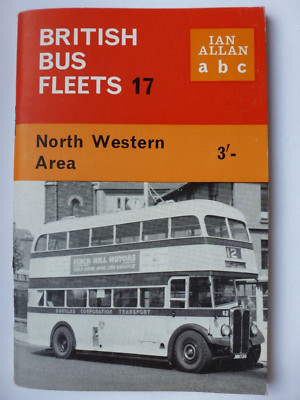 Ian Allan abc British Bus Fleets North Western Area 1964