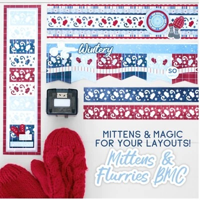 Creative Memories Mittens & Flurries Border Maker Cartridge - Image 1 of 2