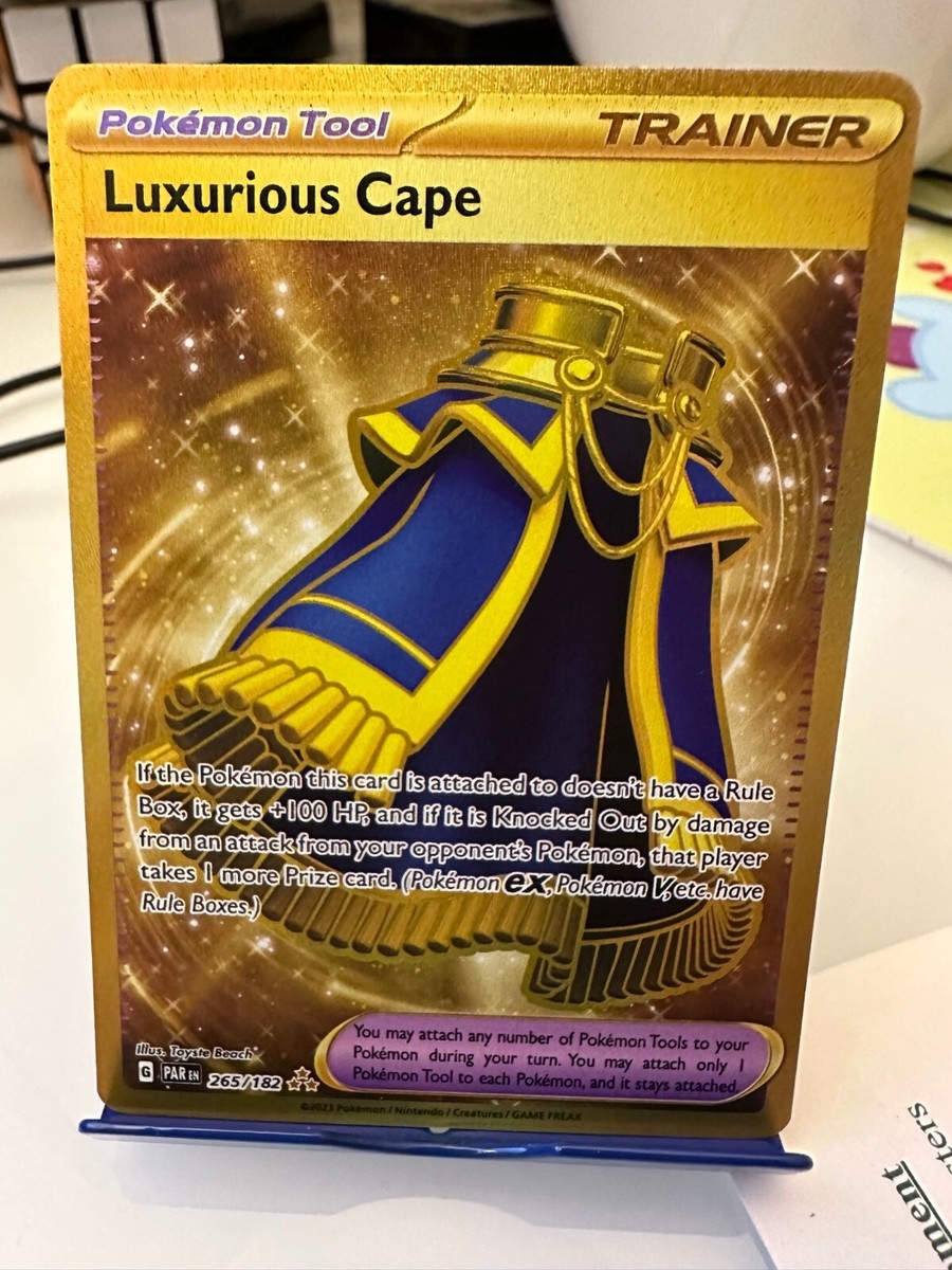 Pokémon TCG Luxurious Cape Paradox Rift 265/182 Holo Hyper Rare