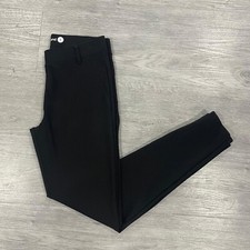 Betabrand Womens Small Long Classic Skinny Dress Pant Yoga Black Stretch Pull On