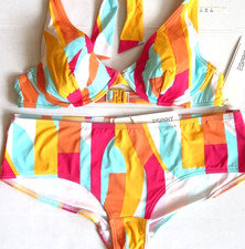 ESPRIT Bikini Set Gr. 40 / 80 Cup B Bügel-BH unwattiert und Hipster-Hose