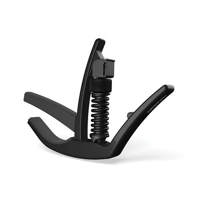D'Addario Artist Guitar Capo, Black, PW-CP-10