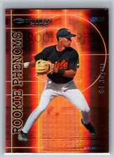 Ed Rogers 2002 Donruss the Rookies PHENOMS RP-14 Baseball MLB Card Orioles /1000