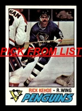 1977-78 Topps Hockey 4-264 EX/EX-MT Pick From List All PICTURED qq9 vv2