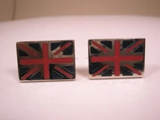 UK Union Jack Flag of United Kingdom MODERN Cuff Links england english flag