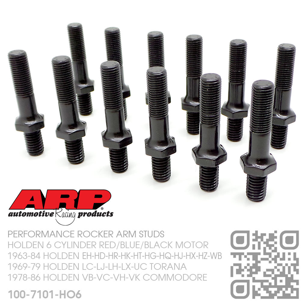 ARP 7/16" ROCKER ARM STUDS 6 CYL 161173186202 [HOLDEN LCLJLHLXUC