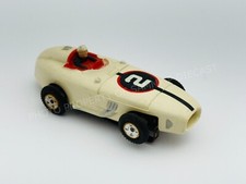 Aurora Thunderjet Tjet INDY RACER - White HO Slot Car 1359