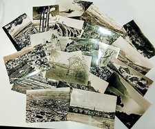 Lot 20 Cartes Postales Noir Et Blanc Paysages 10x15 toutes Régions Non Écrites 