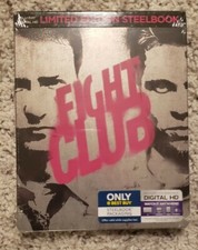 FIGHT CLUB Steelbook Blu-ray/Digital HD USA Best Buy Edition New Sealed Fincher