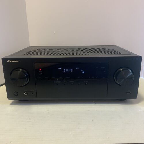 Pioneer VSX-523-K 4K Ultra 5.1 Channel AV Receiver Tested and Working No Remote