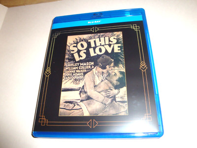 So This is Love   *Like New*  Blu-ray  Frank Capra  Collection *Silent Movie*
