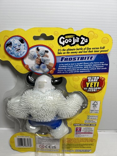 Heroes Of Goo Jit Zu Hero Pack–Frostbite Yeti-Ultra Rare Yeti-Super Squishy - 1 - Picture 8 of 10