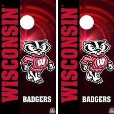 Wisconsin Badgers Officially Licensed Cornhole Products
