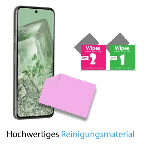 Schutzfolie für Google Pixel 8 Display Schutzglas 2x Kamera folie glas - Bild 7 von 7