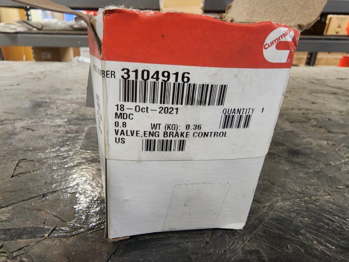 GENUINE CUMMINS ENGINE BRAKE VALVE BODY 3104916 | eBay 