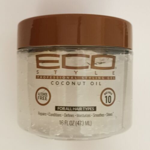 Eco Style Professional Styling Gel Coconut Oil 16oz - AU STOCK - Picture 1 of 3