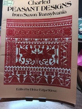 Charted Peasant Designs From Saxon Transylvania Book 1964