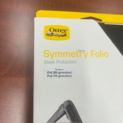 OTTERBOX Symmetry Folio Case Apple iPad 7th 8th 9th Gen BLACK 7764275 2019 NEW - 第 3/14 張圖片