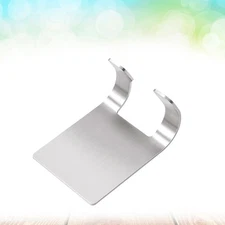 4 Pcs Stainless Steel Holder Hooks Self Adhesive for Bathroom Organizing