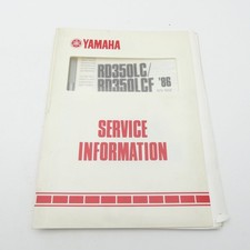 Manuale officina informazioni servizio originale Yamaha RD 350 LC C7153