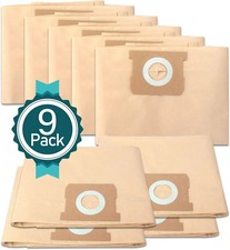 9Pk Vacuum Bags for DeWalt 6–10 Gal | Compatible w/ DXV06P DXV09P DXV10P