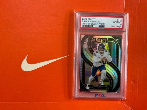 2024 Select Silver Prizm Caleb Williams PSA 10