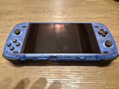 AYN odin2 max 16GBRAM 512GBストレージ Ayn Odin 2 Max Transparent Blue 16GB RAM, 512GB storage with black