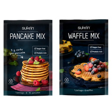 Sukrin Pancake + Waffle Mix High Protein No Added Sugar 2 x 100g Sachets 1 Each