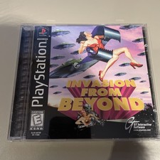 Thumbnail of ebay&reg; auction 377132093093 | Invasion From Beyond Ps1 CIB (Tested And Working)