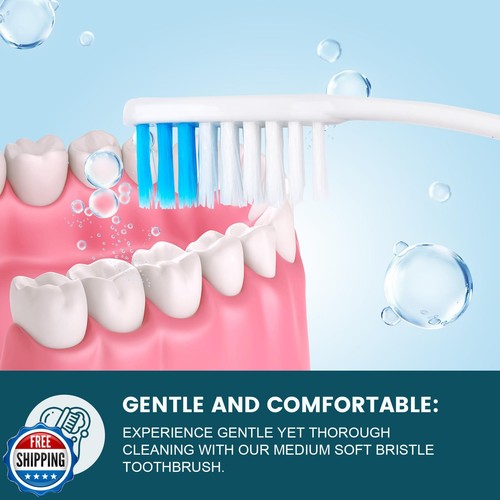 Navona 300 PCS Premium Confezione Spazzolino Bulk Avvolto Singolarmente, Monouso  - Foto 4 di 5