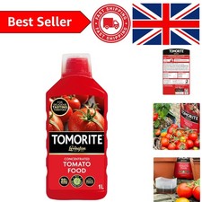 Tomorite 1L Liquid Tomato Food -  NPK 4-3-8 for Thriving Vegetables 6.99 per litre