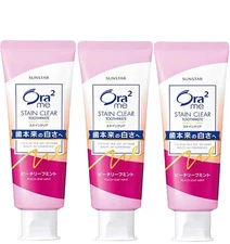 SUNSTAR ORA2  Stain Clear  Toothpaste Peach Leaf Mint 130g