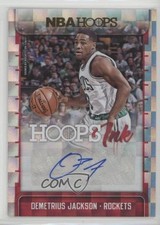 2017-18 Panini NBA Hoops Hoops Ink Demetrius Jackson #HI-DJK Auto g3c