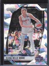 2024 Panini Prizm WNBA #7 Elena Delle Donne Ice Prizms - Mystics