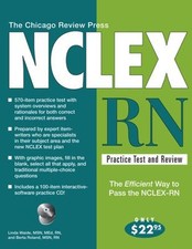 The Chicago Review Press NCLEX-RN Practice Test and Review Paperb