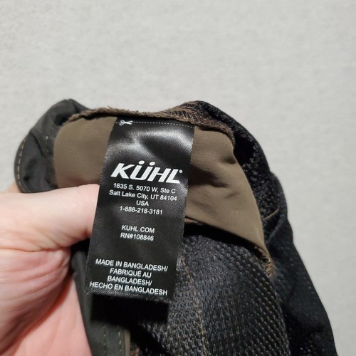 Kuhl Shorts Mens 40 Renegade Brown Cargo Nylon Hiking Camping Fish Work Dad 5121 - Picture 17 of 20
