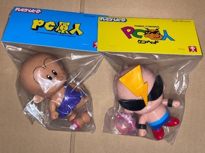 UNCUT Primitive Man & Genhead Video Game Hero Soft Vinyl Figure (Unopened) -