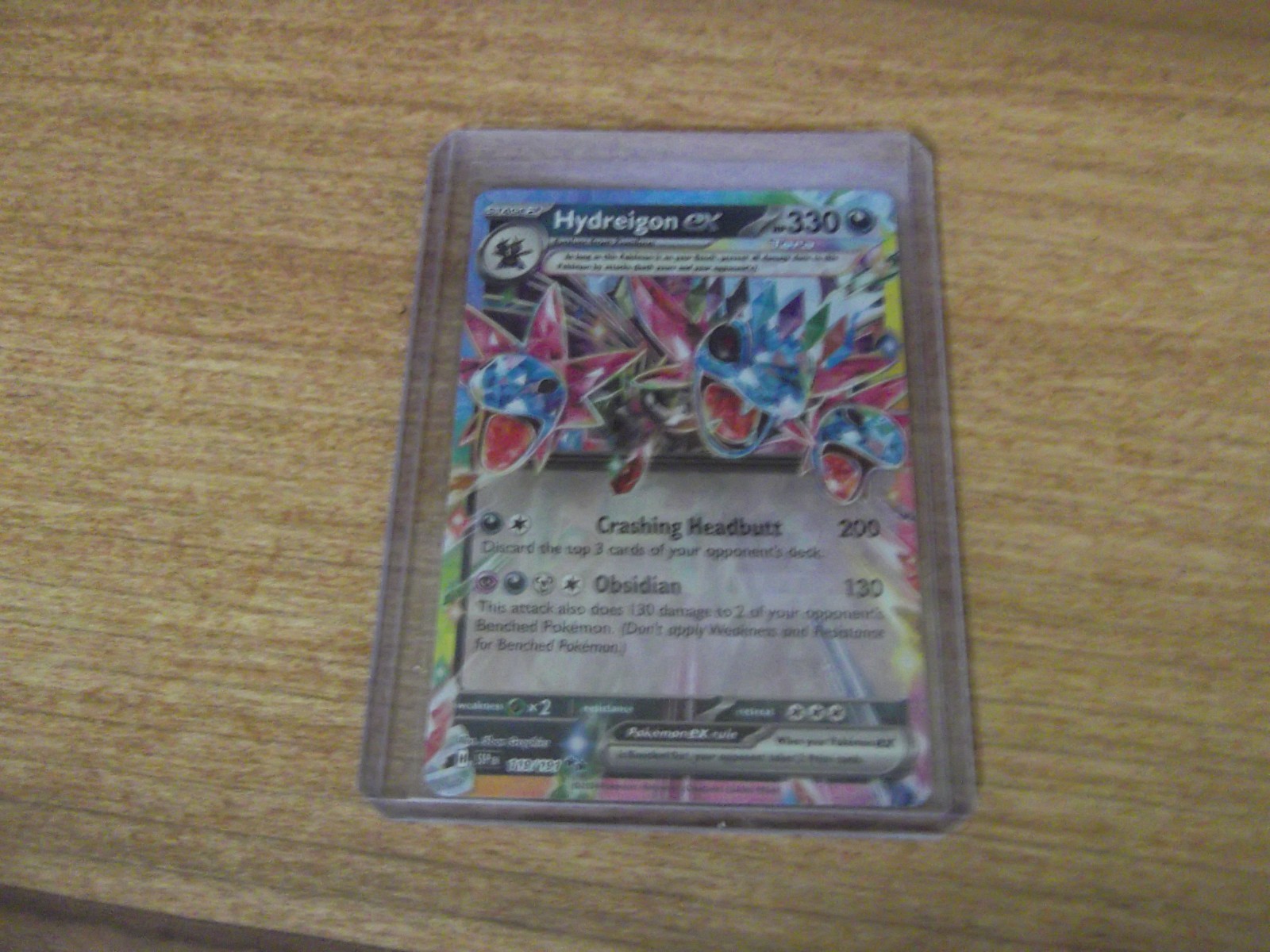 Pokemon Card Hydreigon ex 119/191 Surging Sparks Brand New P.F